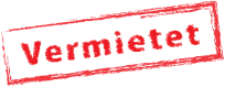 vermietet